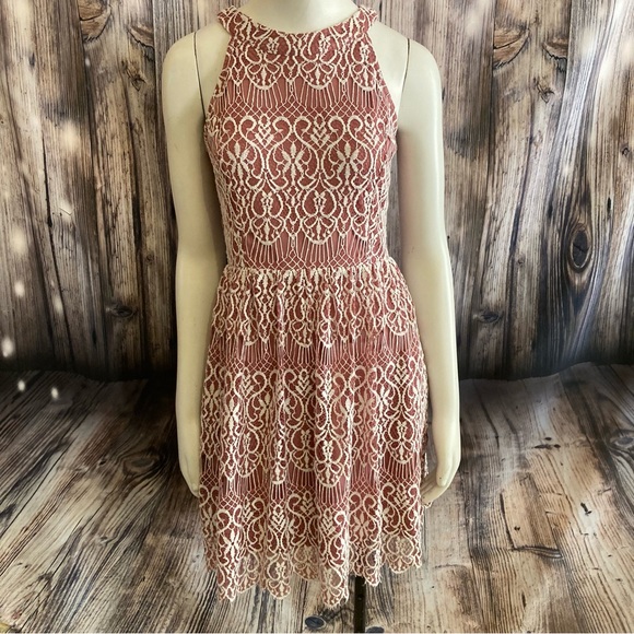 Sale 5 For $25 Altar’d State Fit & Flare Mini Dress - Picture 1 of 10